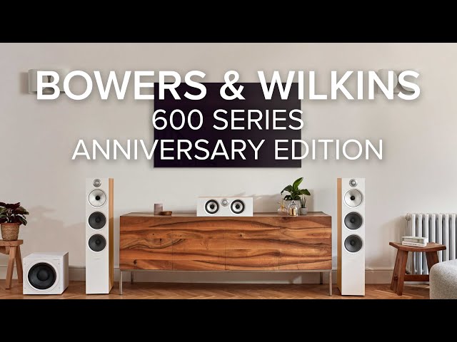 Comparație difuzoare ediție aniversară seria 600 | Bowers & Wilkins