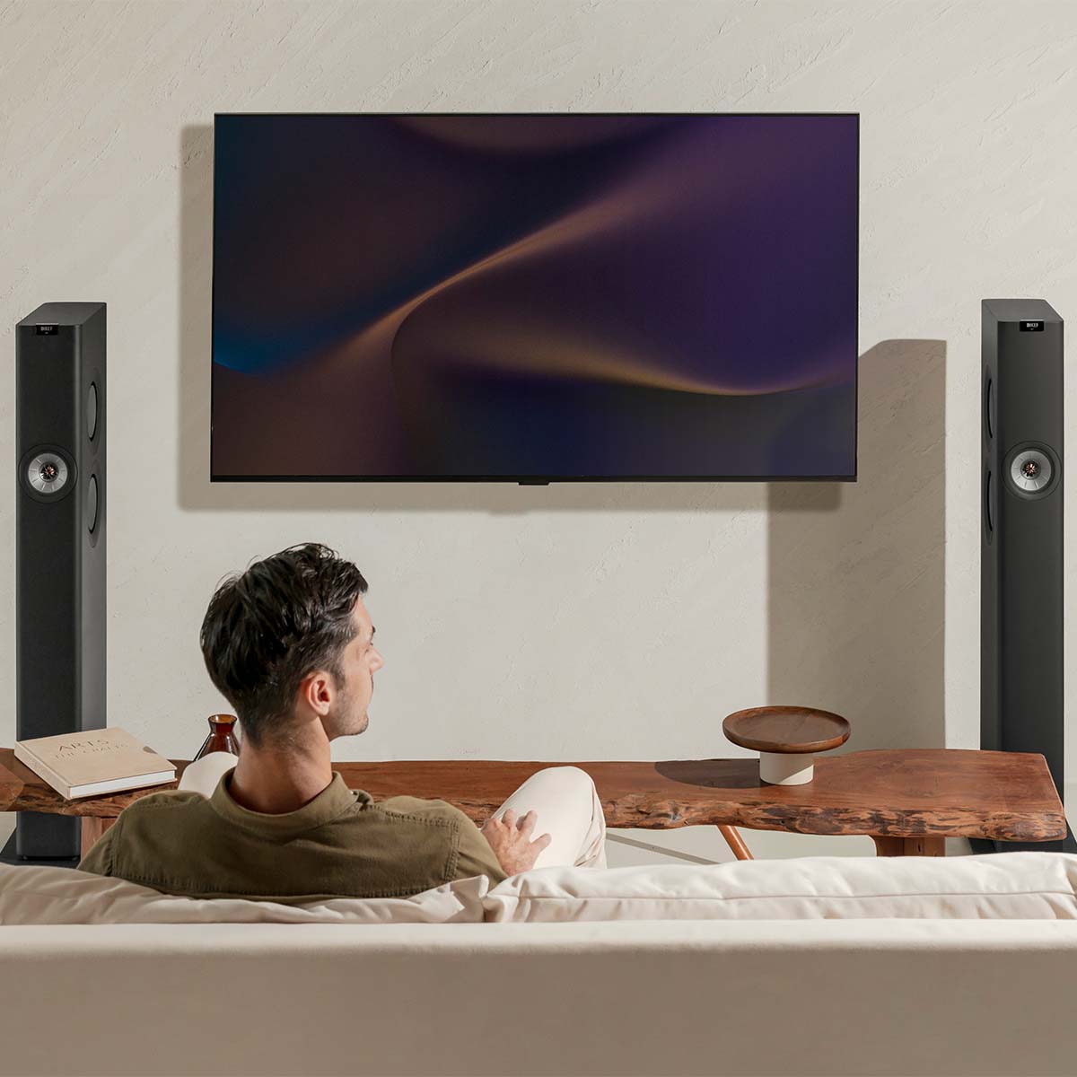 KEF LS60 Wireless - sistem audio de muzică, pereche