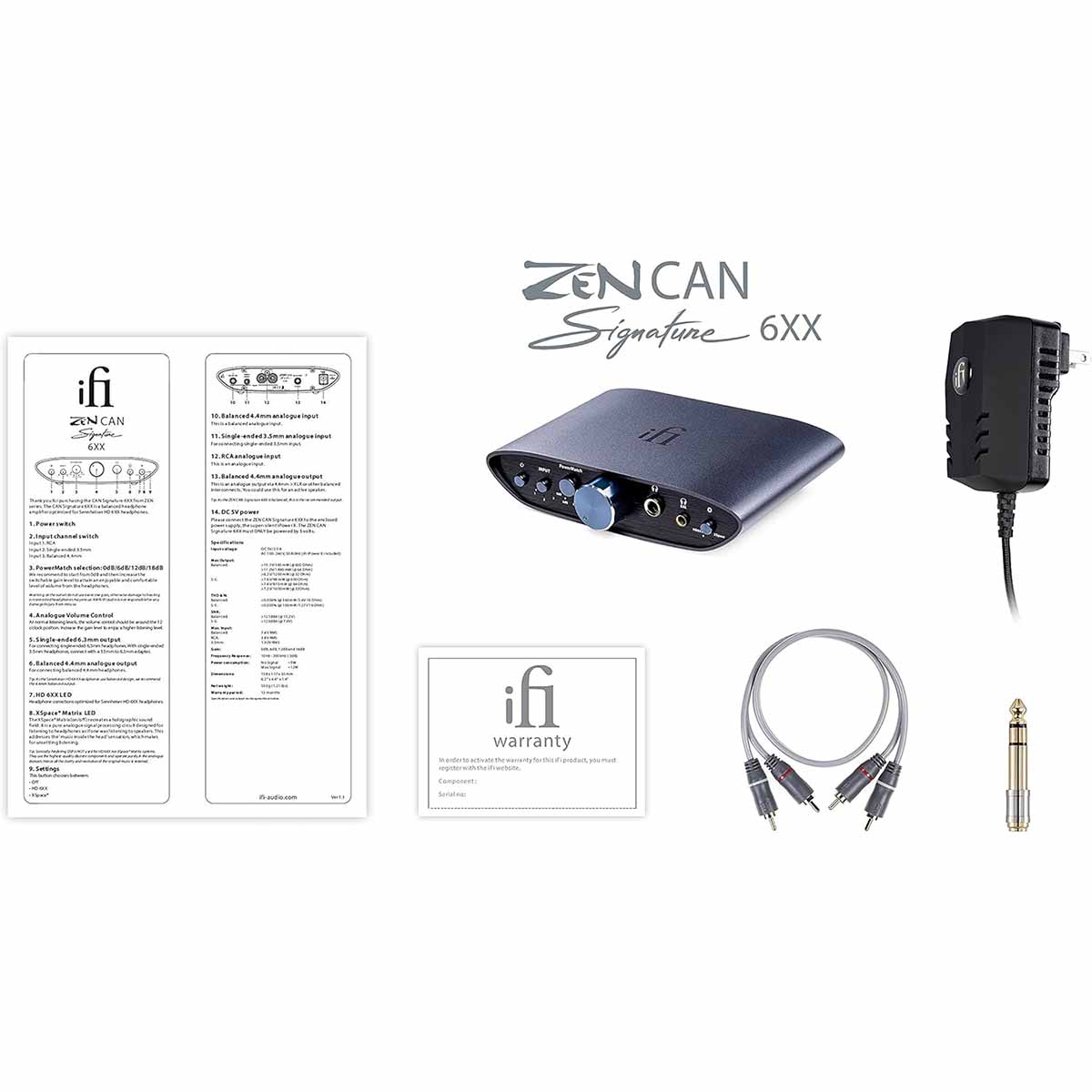 iFi Zen CAN Signature 6XX - amplificator pentru căști de înaltă performanță