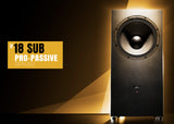 Ascendo The18 Sub Pro Passive Sealed - subwoofer pasiv etanș