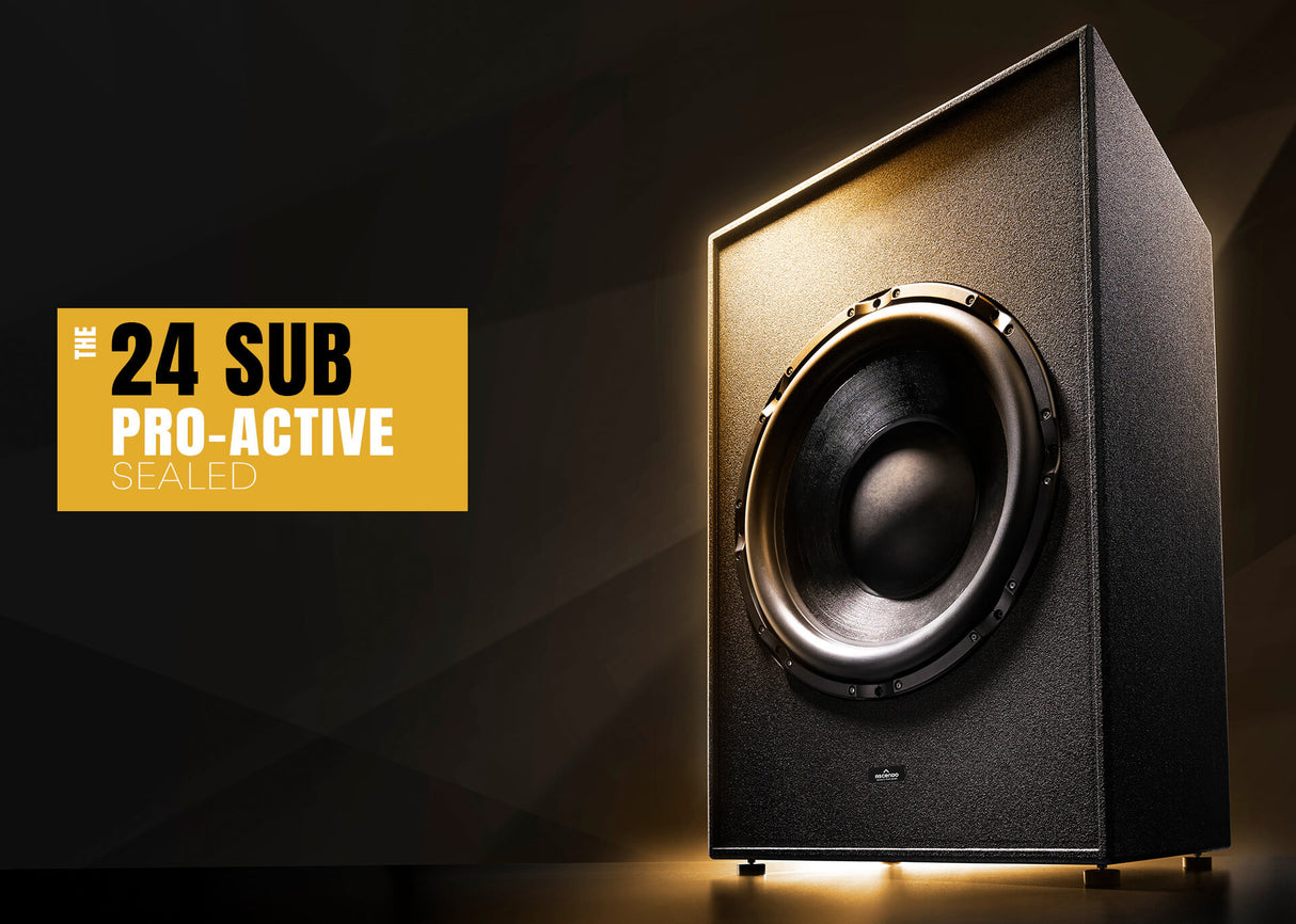 Ascendo The24 Sub Pro Active Sealed - subwoofer activ etanș