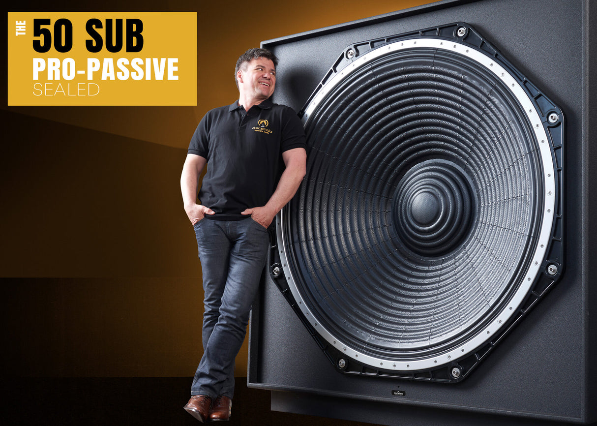 Ascendo The50 Sub Pro Active Sealed - subwoofer cu incintă etanșă