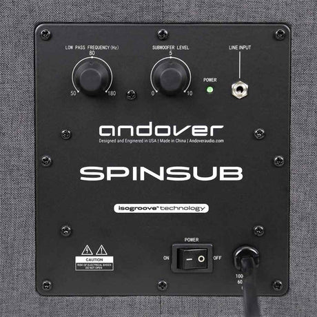 Andover Audio Spinsub - subwoofer compact de înaltă performanță