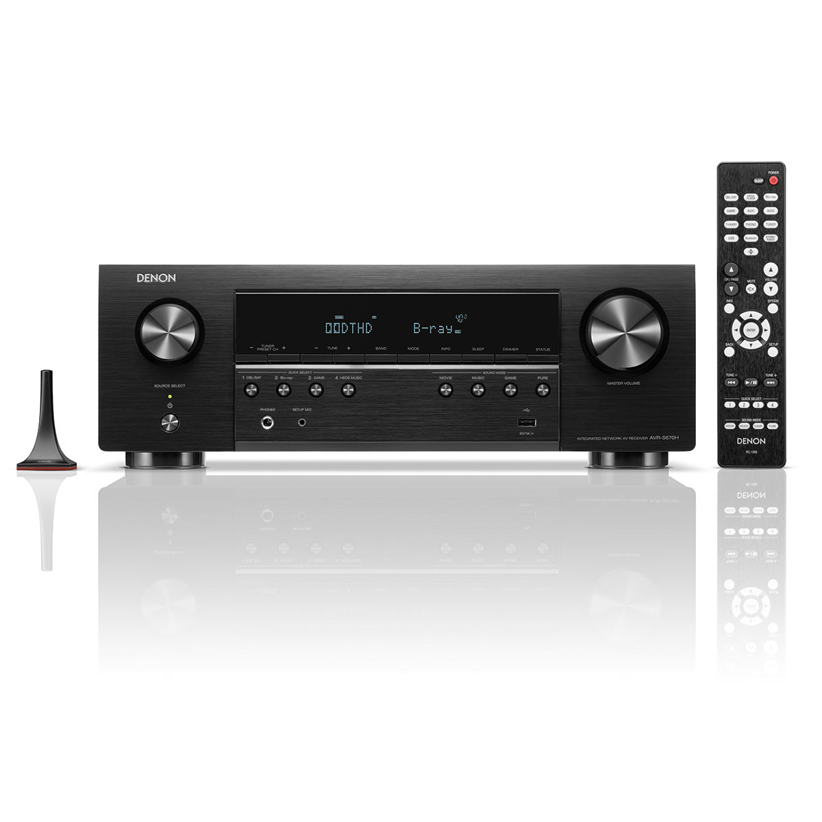 Denon AVR-S670H - receiver AV 5.2 canale pentru sistem home cinema