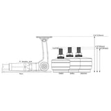 Isoacoustics F1 Speaker Jack - suport pentru boxe de podea