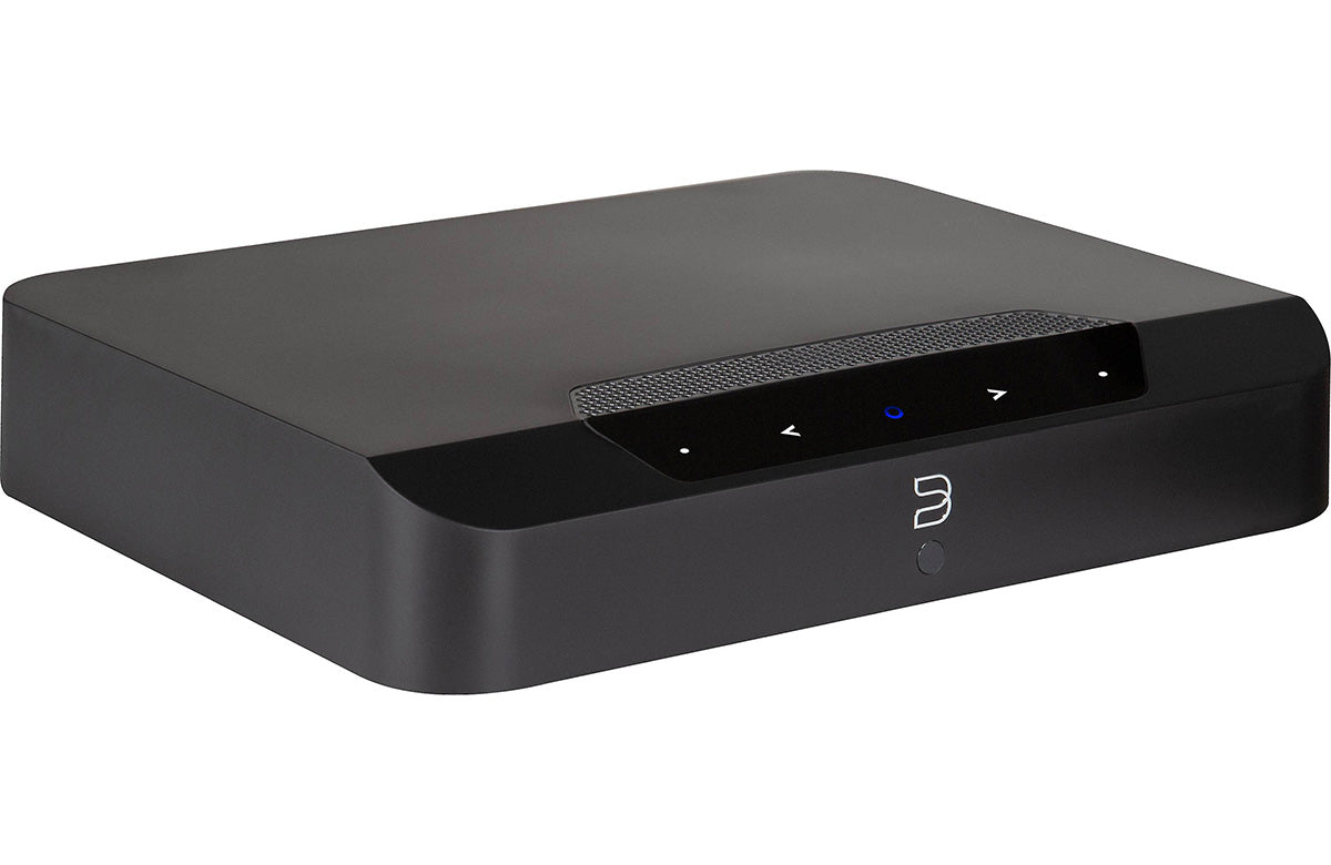 Bluesound PowerNode EDGE - amplificator wireless de streaming muzical Hi-Res multiroom, negru