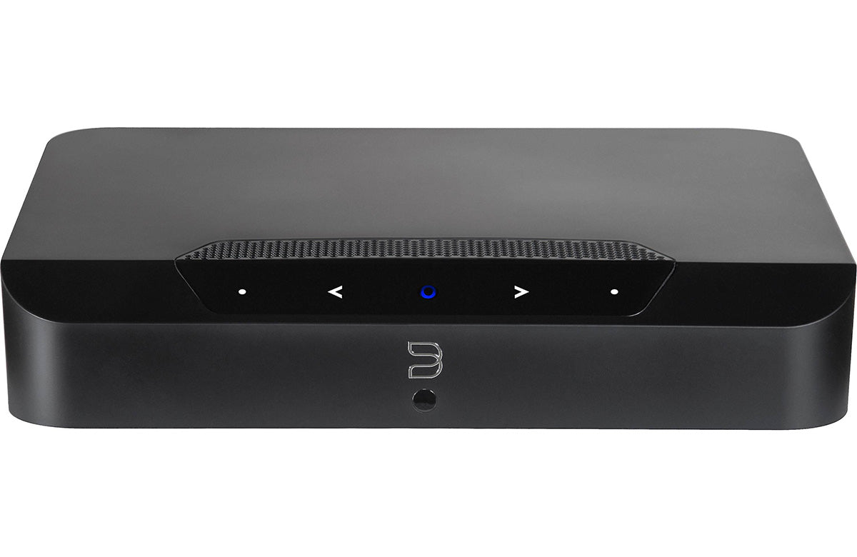 Bluesound PowerNode EDGE - amplificator wireless de streaming muzical Hi-Res multiroom, negru