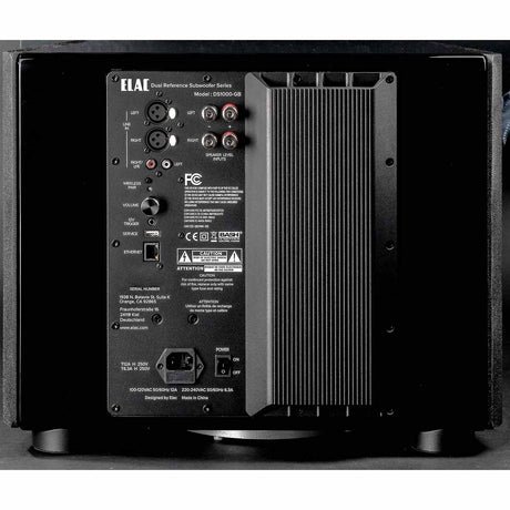 ELAC Varro DS1000-GB - subwoofer activ de referință dual de 10