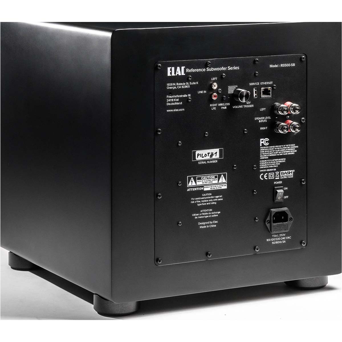 ELAC Varro RS500-SB - subwoofer activ de referință 10''