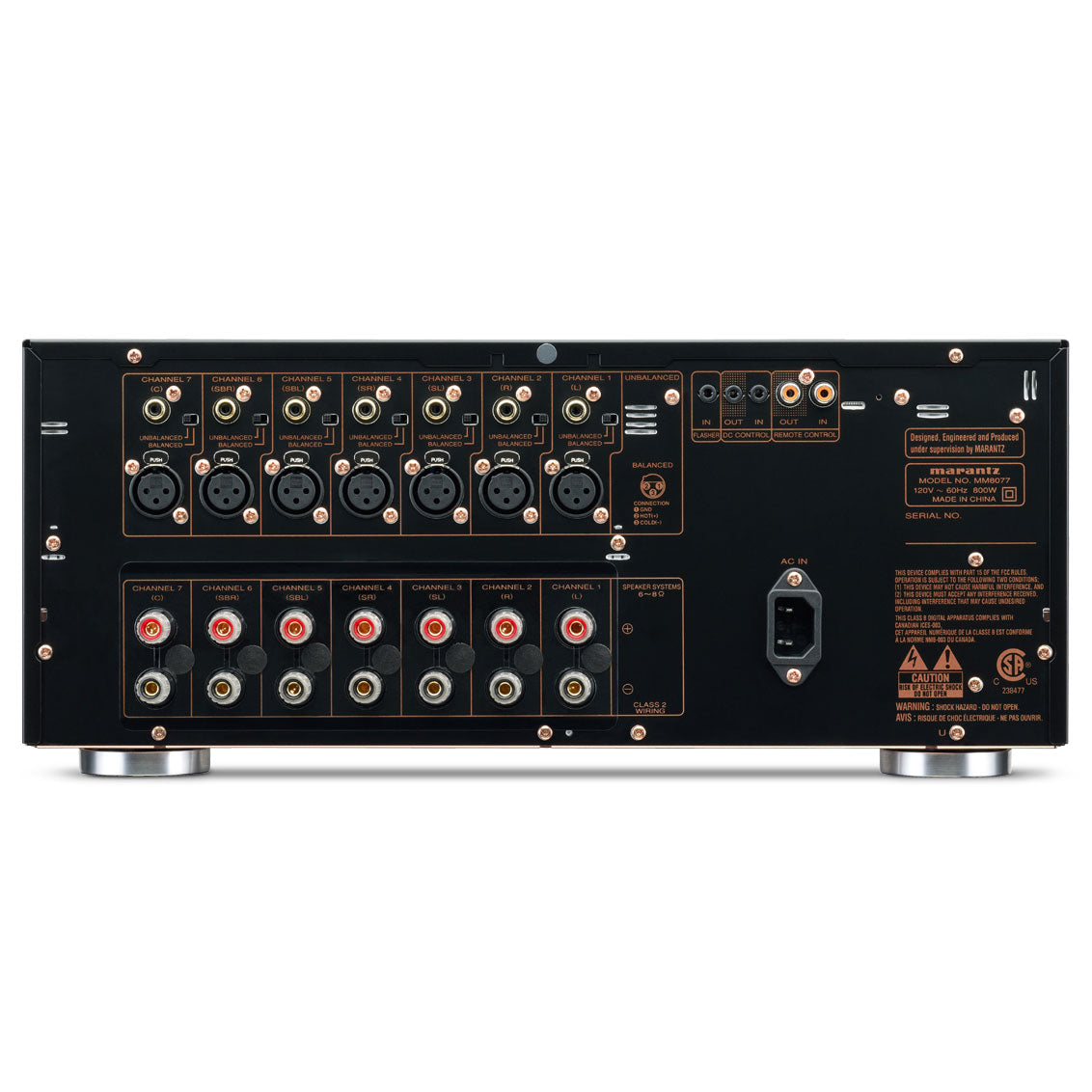 Marantz MM8077 - amplificator de putere cu 7 canale