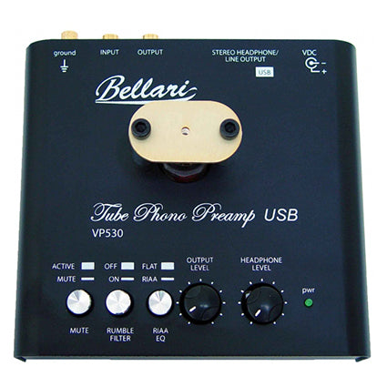 Music Hall Bellari VP530 - preamplificator phono cu lampă și USB