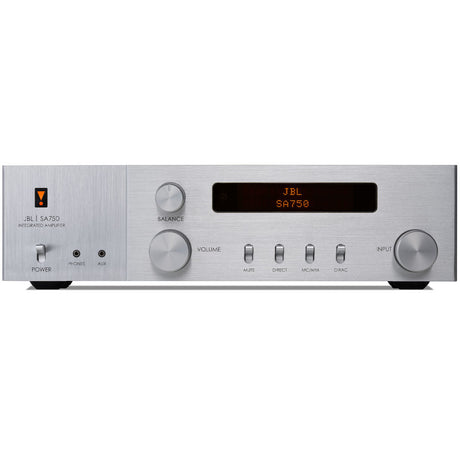 JBL SA750 - amplificator stereo integrat cu streaming, finisaj nuc