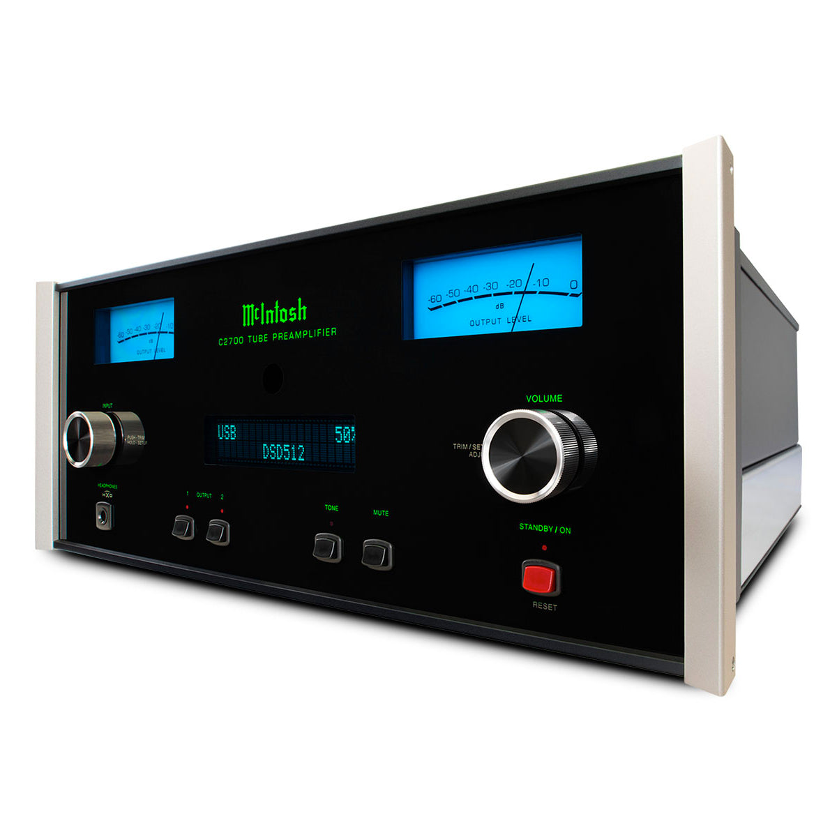 McIntosh C2700 - preamplificator cu tuburi vidate pe 2 canale