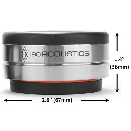 IsoAcoustics Orea Bordeaux - picioruș de izolare audio