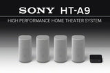 Sony HT-A9 - sistem home cinema de înaltă performanță